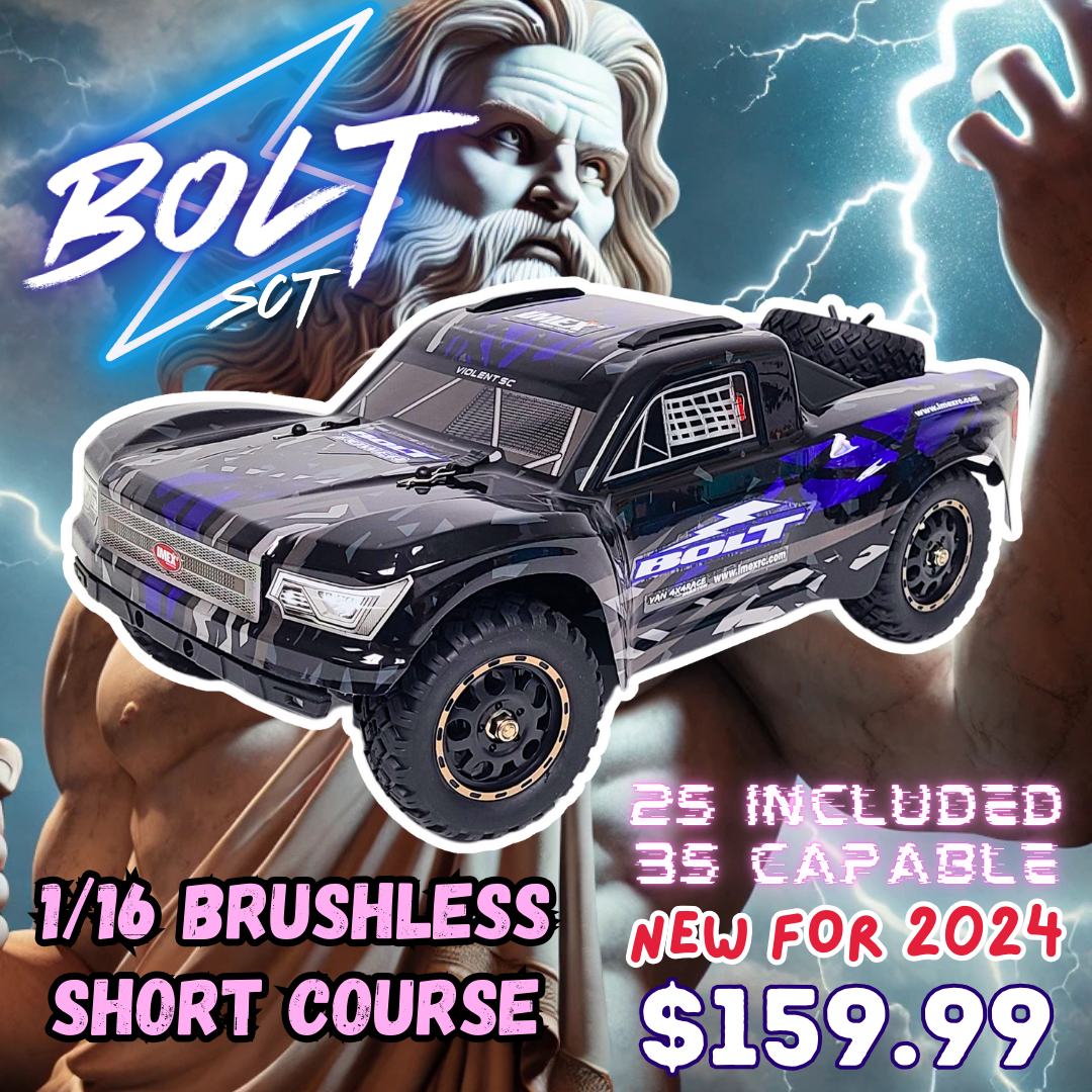 IMEX Bolt 1/16th Brushless RTR 2.4GHz 4WD Short Course