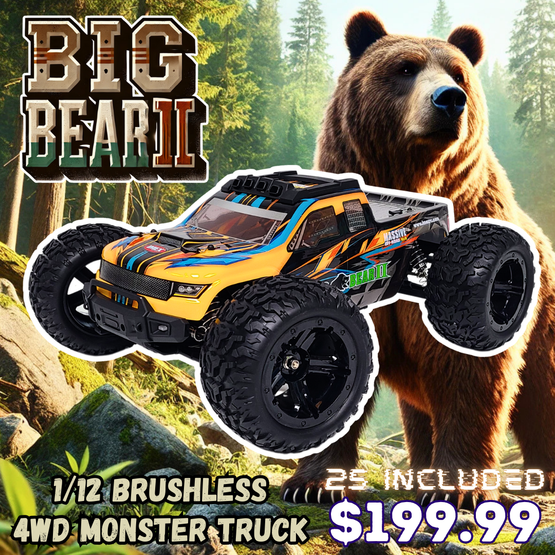 IMEX Big Bear 1/12th XL Brushless RTR 2.4GHz 4WD Monster Truck