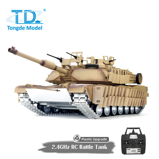 TONGDE M1A2 SEP TUSK II Abrams 1/16 Scale Battle Tank - Metal Tracks