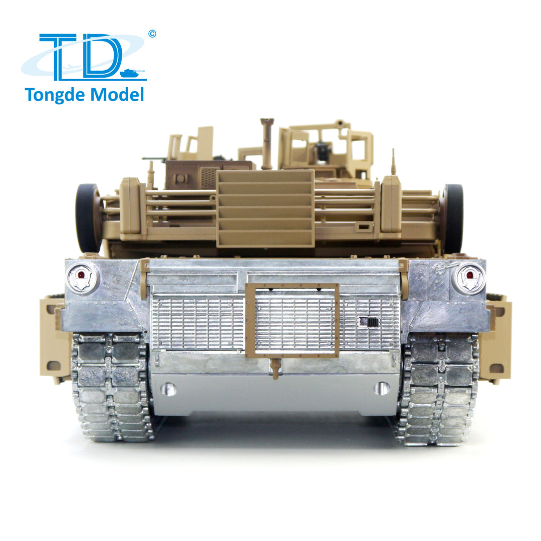 TONGDE M1A2 SEP TUSK II Abrams 1/16 Scale Battle Tank - Metal Tracks