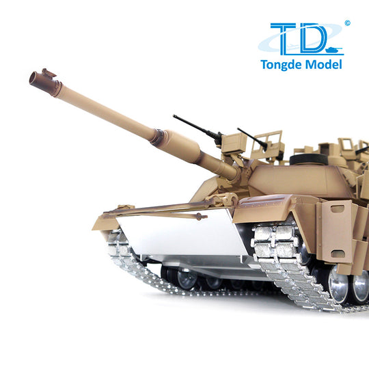 TONGDE M1A2 SEP TUSK II Abrams 1/16 Scale Battle Tank - Metal Tracks