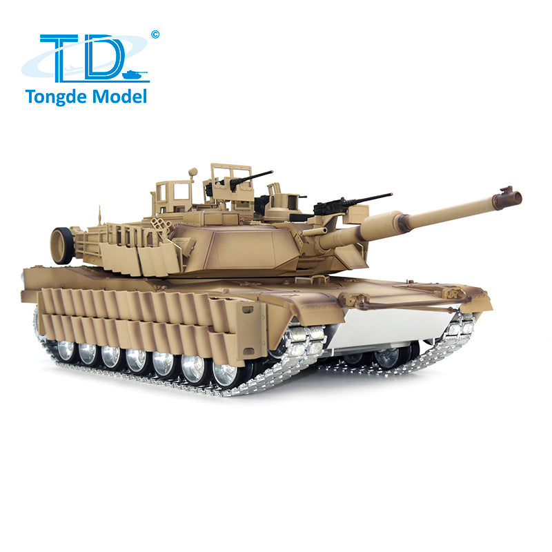 TONGDE M1A2 SEP TUSK II Abrams 1/16 Scale Battle Tank - Metal Tracks