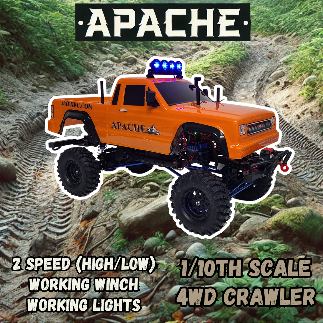 IMEX 1/10th Scale Apache Off-Road RC Crawler Truck