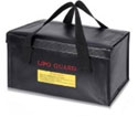 Fireproof Explosionproof Lipo Battery Safe Bag Black