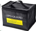 Fireproof Explosionproof Lipo Battery Safe Bag Black 215*145*165mm