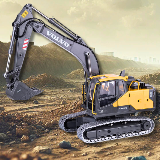 Double Eagle Volvo 1:14 Scale Full Metal Electric RC Volvo Excavator