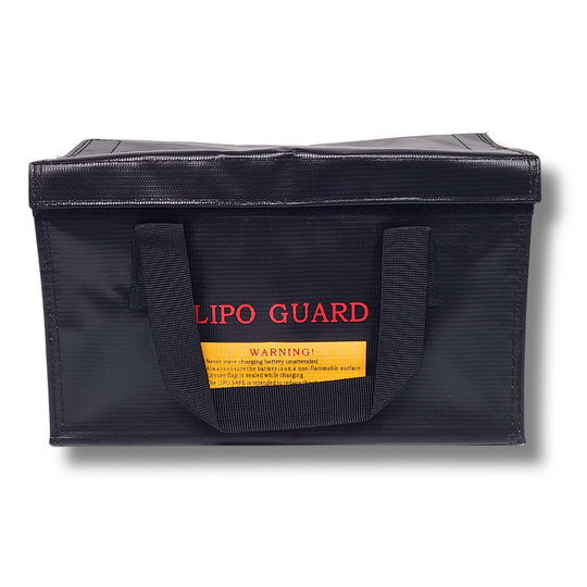 Fireproof Lipo Battery Safe Bag - Large (260mm x 130mm x 150mm)