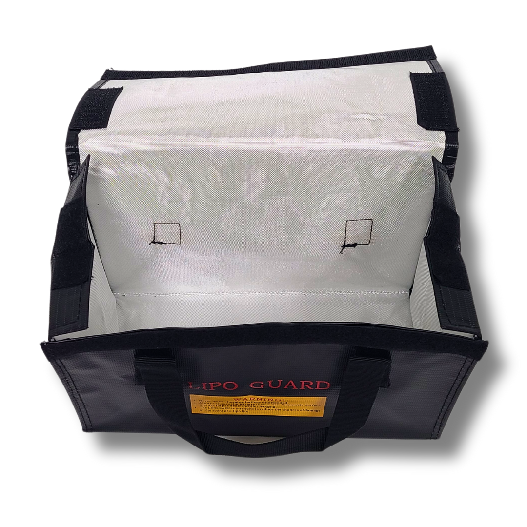 Fireproof Lipo Battery Safe Bag - Large (260mm x 130mm x 150mm)