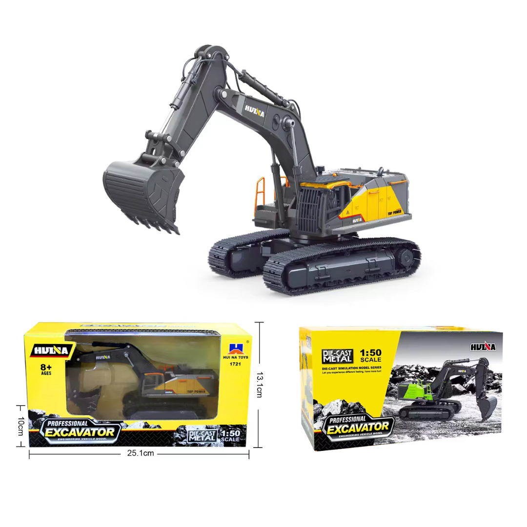 Huina 1:50 Static Excavator