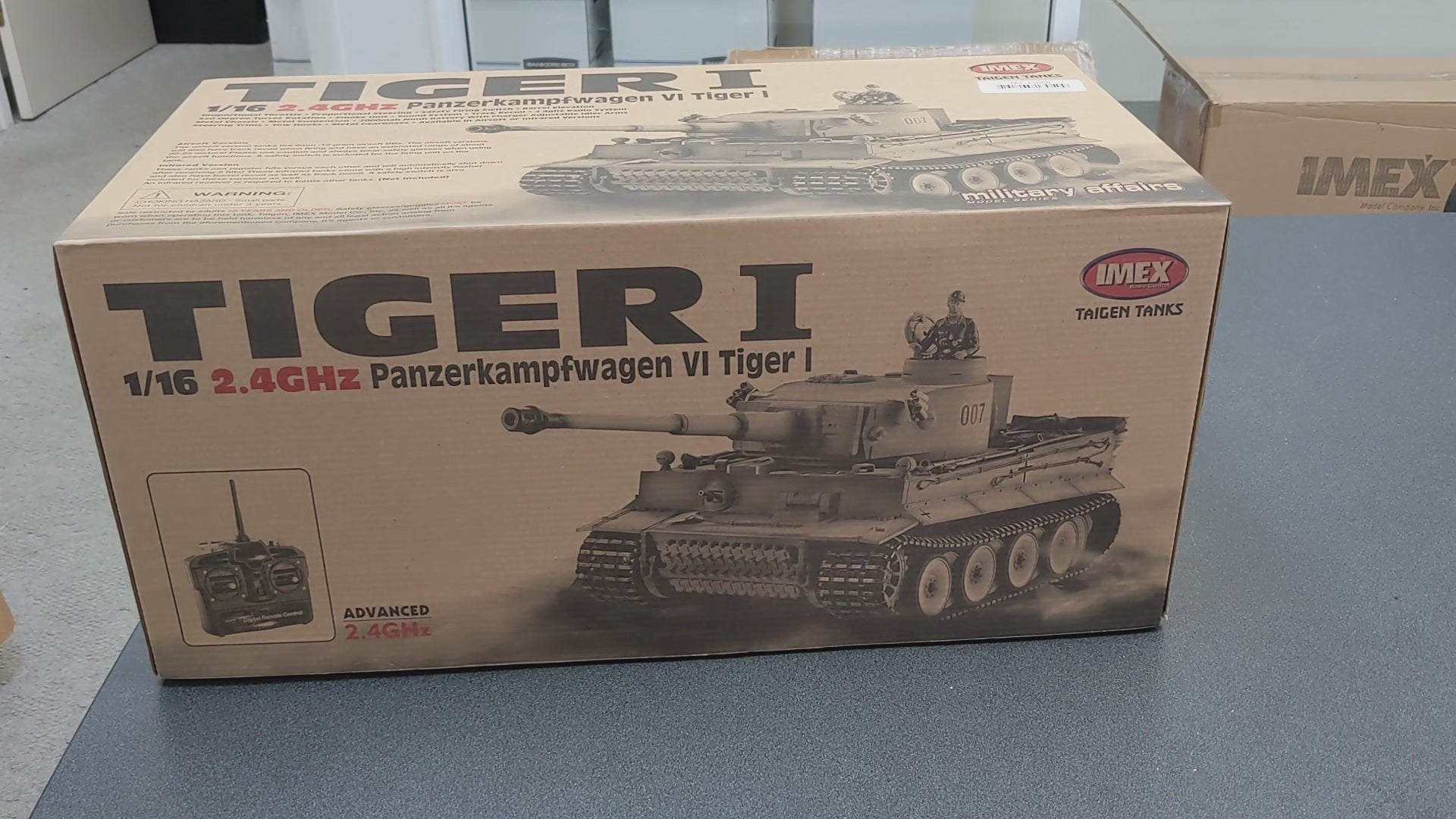 1/16th Taigen Tiger 1 Mid Version Metal Edition w/ Airsoft Barrel Reco –  IMEX-RC