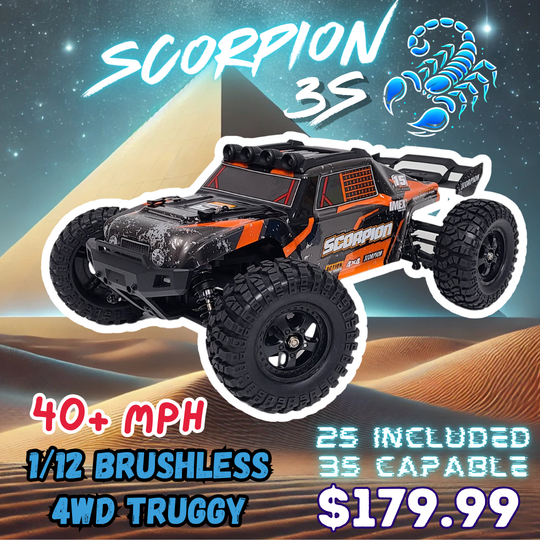 IMEX Scorpion 1/12th Brushless RTR 4WD Offroad Truggy