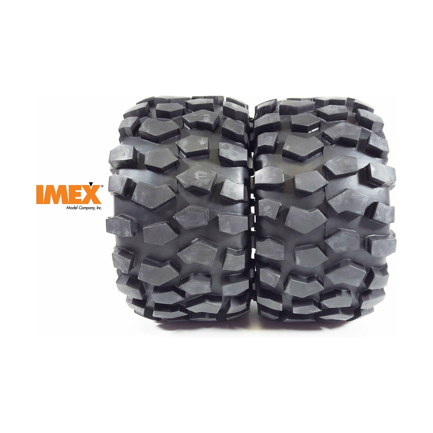 J-8 Tires & Pluto Rims with Beadlocks 24mm Hex (1 Pair) (Choose Color Combos)