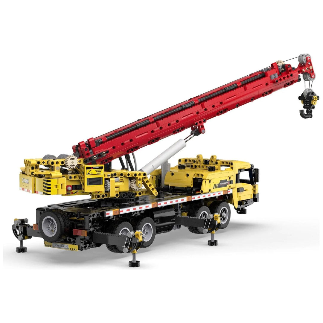 CaDA Mobile Extension Crane Construction Series (Non-Motorized) Brick Building Set 1,831 Pieces