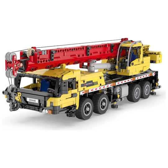 CaDA Mobile Extension Crane Construction Series (Non-Motorized) Brick Building Set 1,831 Pieces