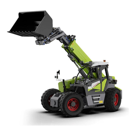 CaDA Masters Telehandler Loader 1:17 Scale Remote Controlled Construction Series 1:17 Scale Full Function Brick Building Set 1,469 Pieces