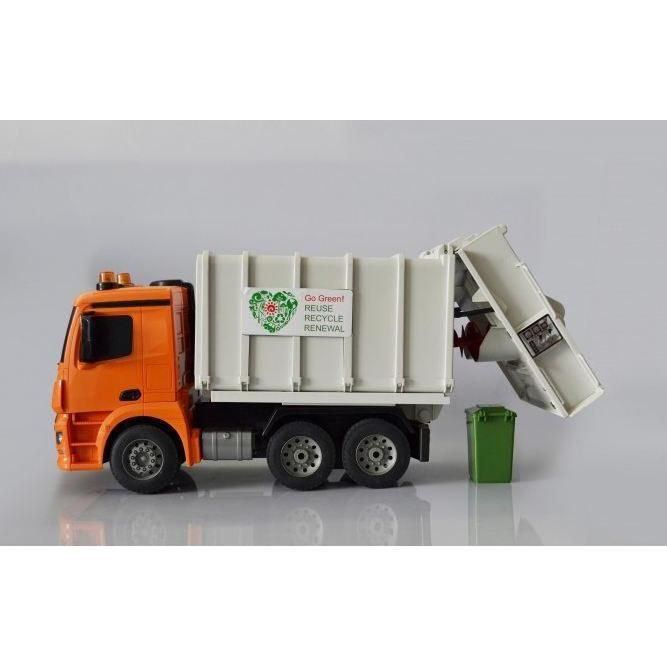 2.4GHz RTR RC Construction - 1/20th Scale Mercedes-Benz Antos Garbage Truck