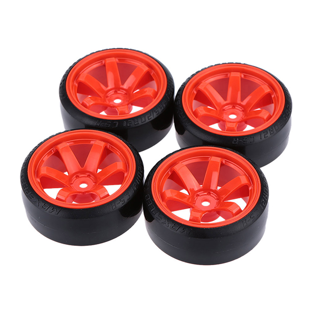 Red Drift Rim/Tire Set