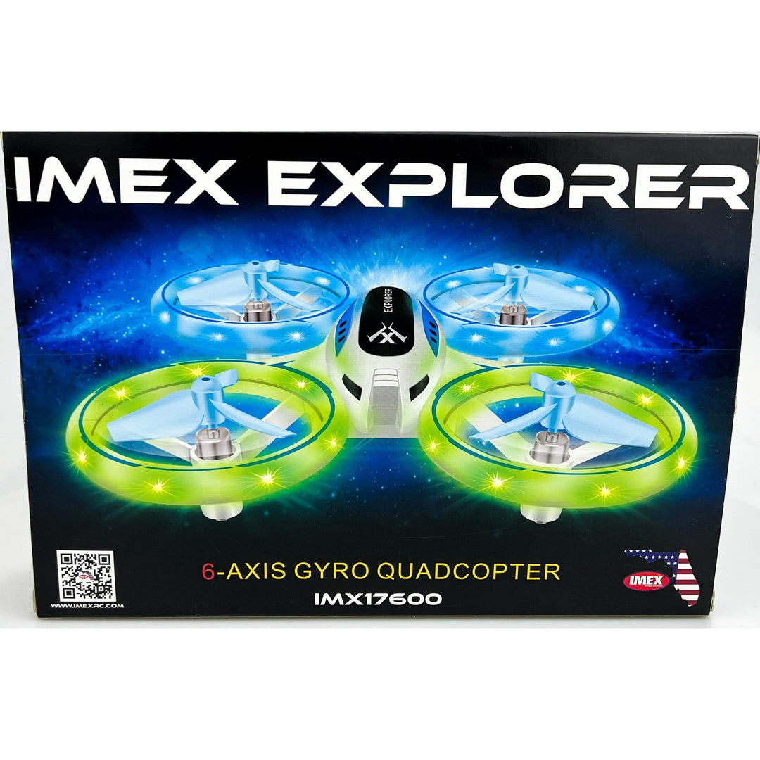 IMEX Explorer 2.4 GHz 6-Axis Gyro Quadcopter RC Drone