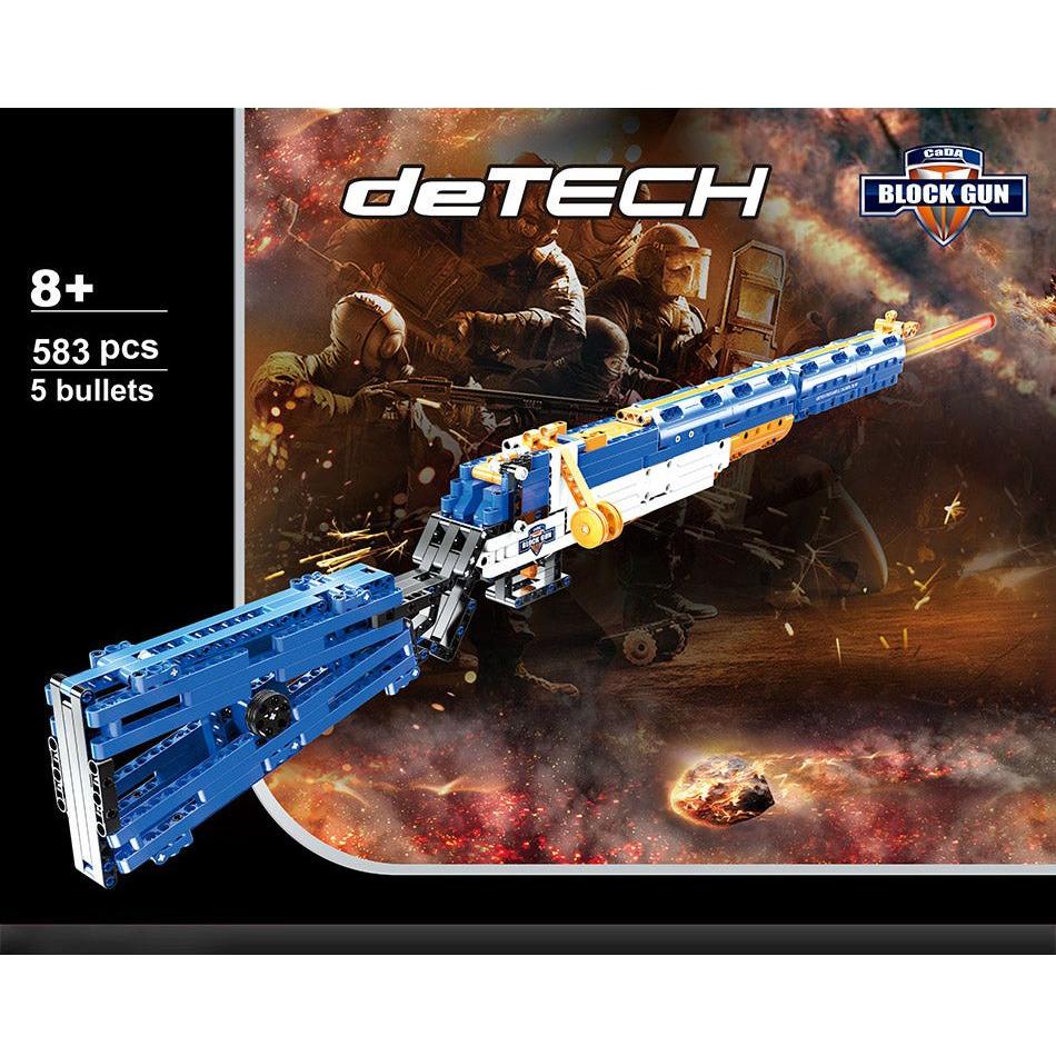 CaDA Model Semi-Auto Rifle Brick Building Set 583 Pieces