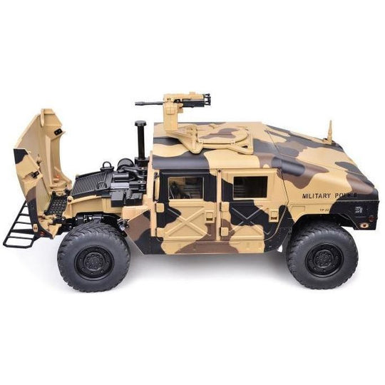 1/10th Scale HG-P408 4x4 Military Humvee Upgraded ARTR w/ LEDs and Sounds