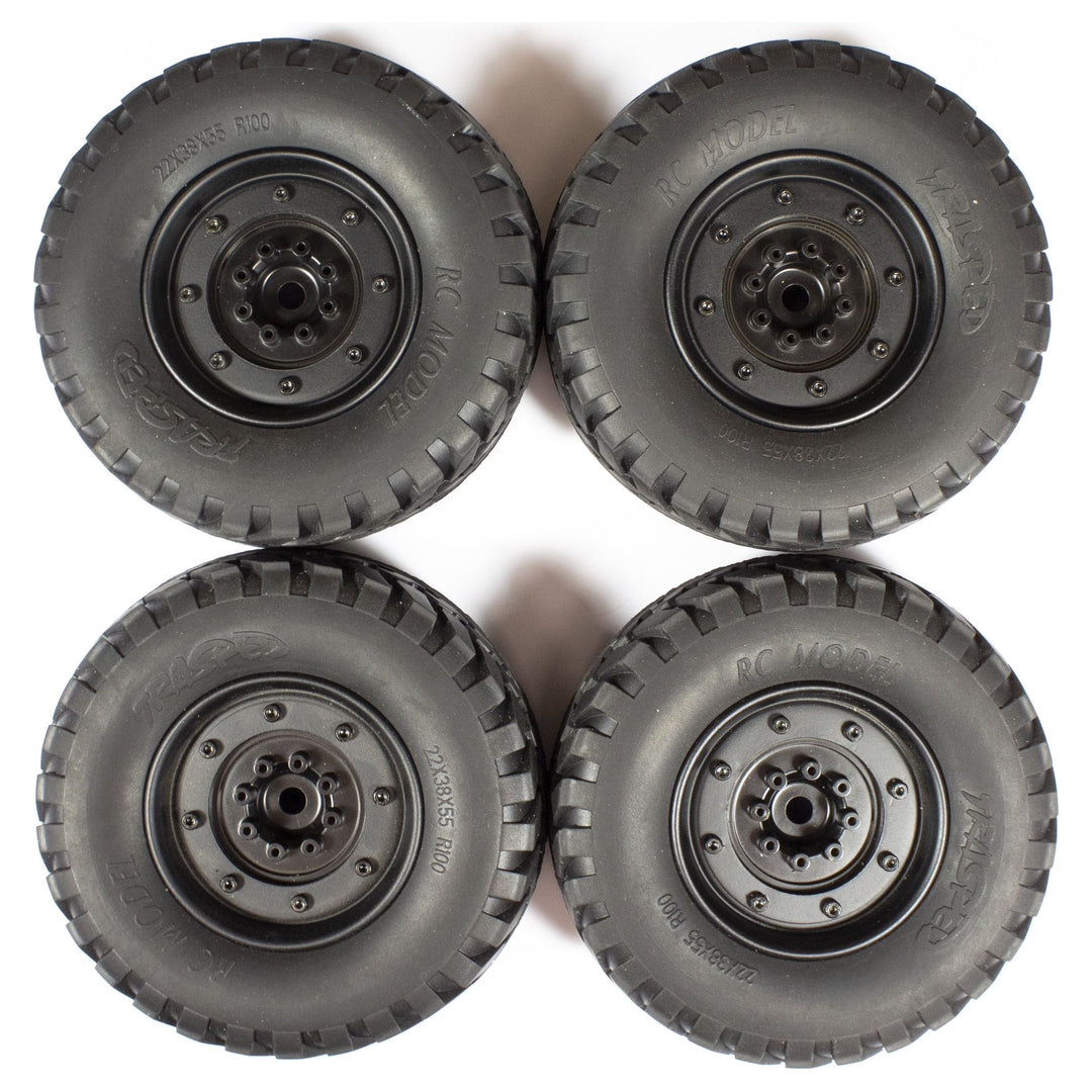 Set of (x4) Replacement Humvee Tires & Wheels