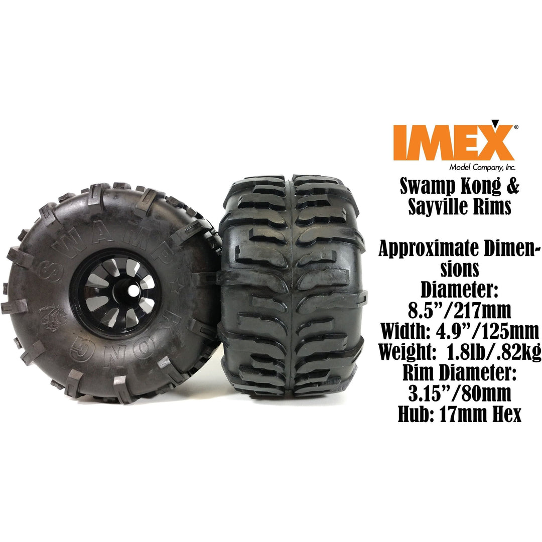 Swamp Kong Tires w/ Sayville Rims (2 Pair) (Choose Colors)