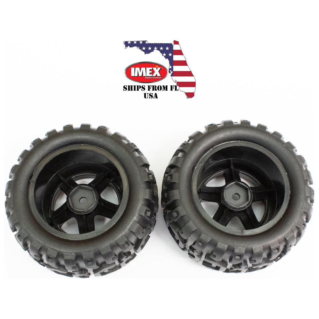 Monster Truck Wheels (1 Pair)