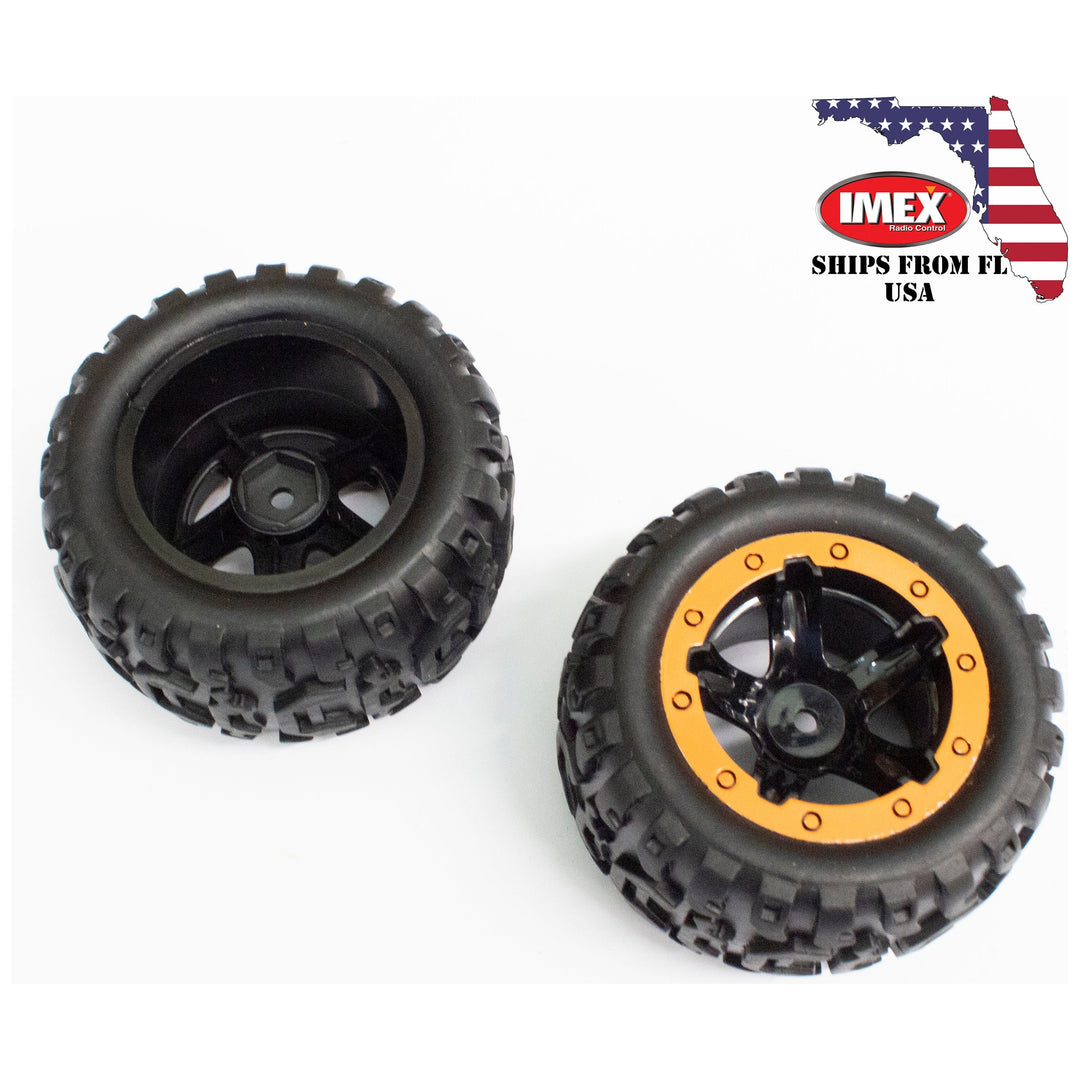 Monster Truck Wheels (1 Pair)