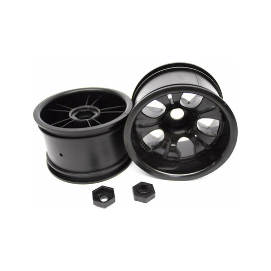 IMEX 3.2" Falcon Rims - Black (x4)