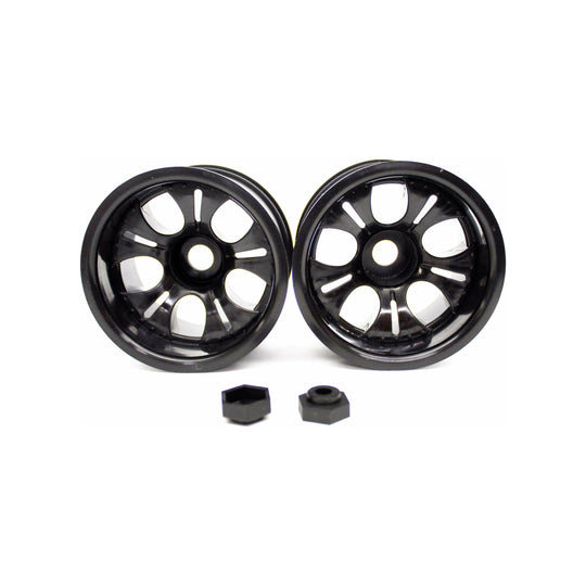 IMEX 3.2" Falcon Rims - Black (x4)