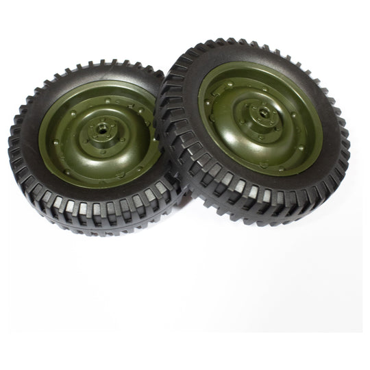 Willys Tires (1 Pair) (Green/Tan)