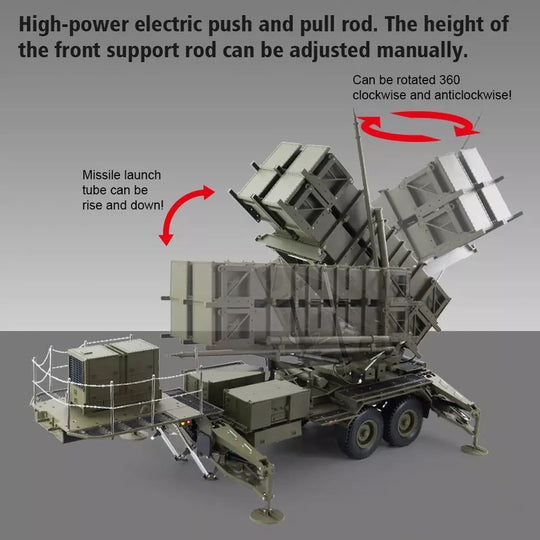 1/12 Scale Missile Trailer KIT