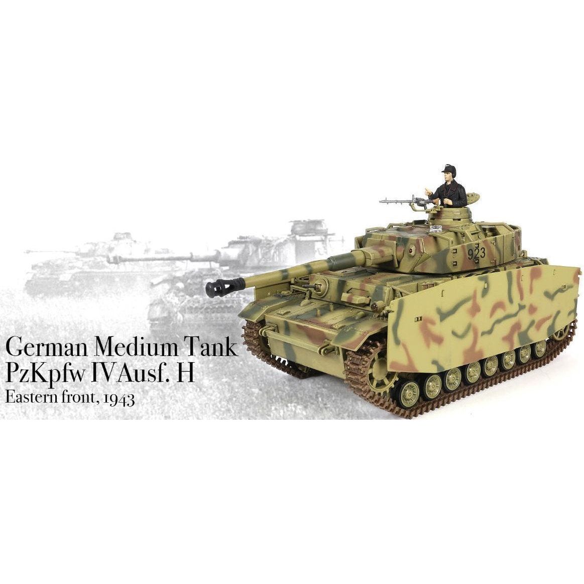 Panzer IV 1/24th Scale RTR 2.4GHz Battle Tank - Taigen Tanks