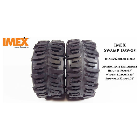 Swamp Dawg Monster Truck Tires (1 Pair) (Front or Rear)