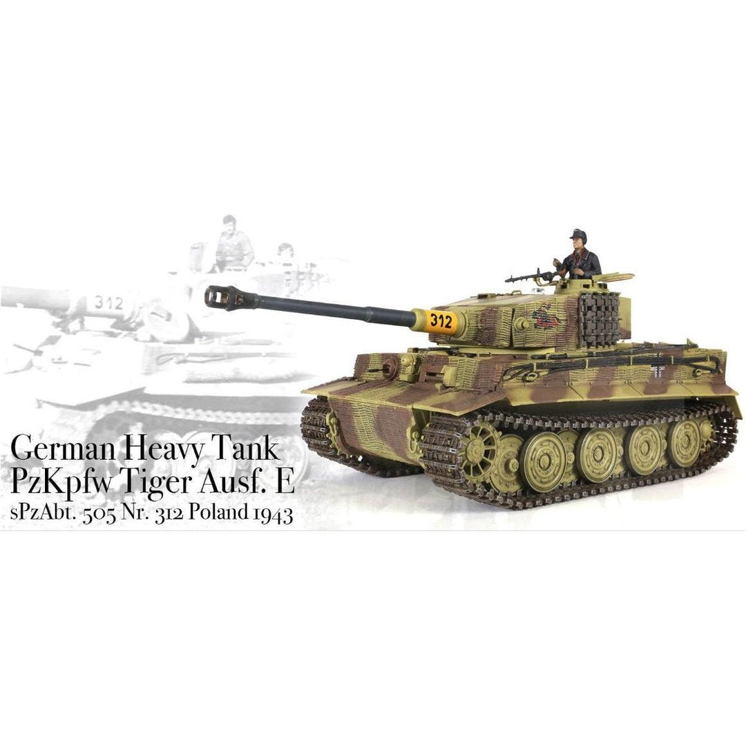 Tiger 1 Late 1/24th Scale RTR 2.4GHz Battle Tank - Taigen Tanks