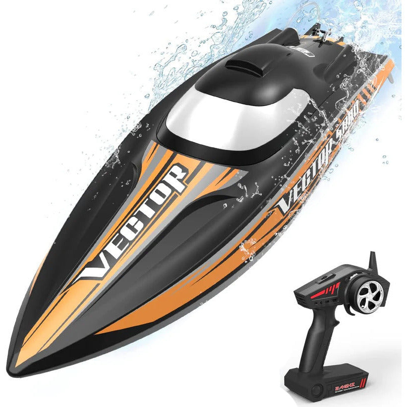 VECTOR SR80 45MPH High Speed Race Boat Brushless ARTR (Black)