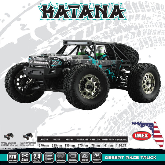 Katana 1/16th Scale Brushed RTR 4WD Desert Truck