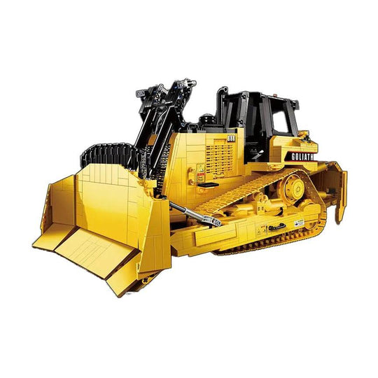 CaDA Masters Goliath Bulldozer Remote Controlled Construction Series Brick Building Set 2,826 Pieces